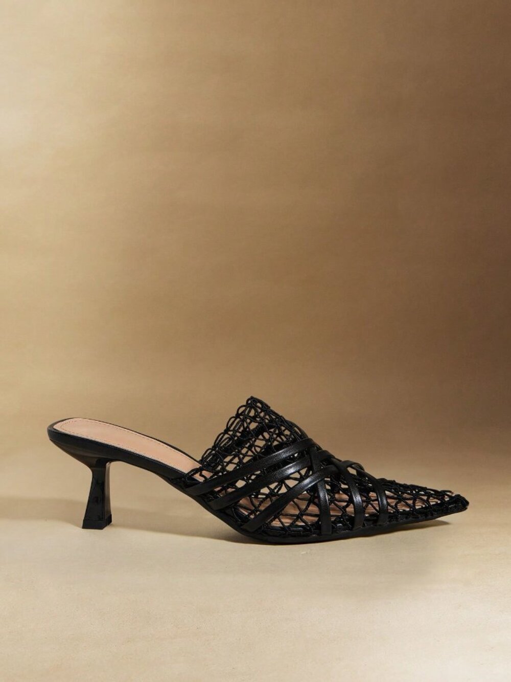 Black Casual Women's Heeled Sandals Shoes